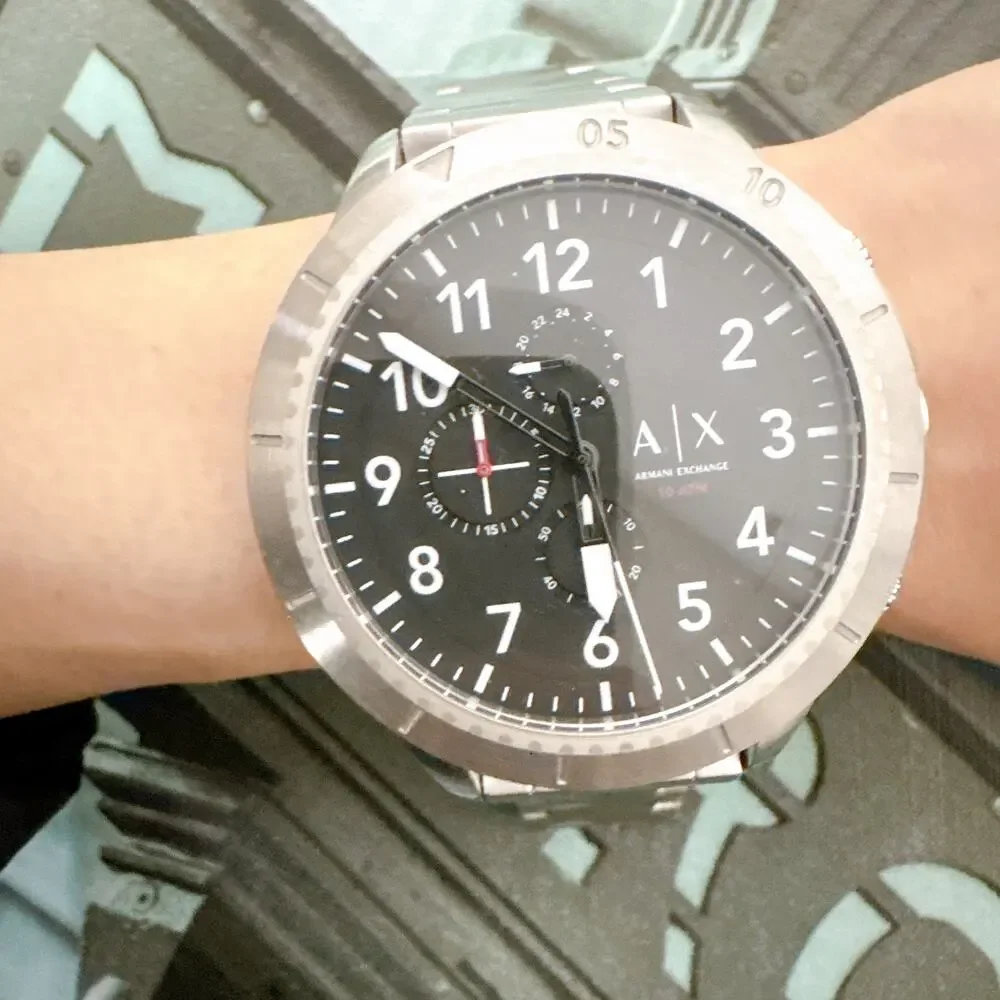 Armani Exchange AX1750 Stainless Steel Chronograph Mens Watch